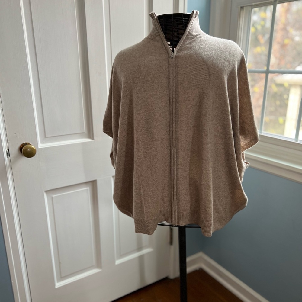 hammacher schlemmer cashmere poncho